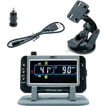 Truck System Technologies TST507DC 507 Series Color Display Kit – Replacement TPMS Monitor with Color LCD Screen
