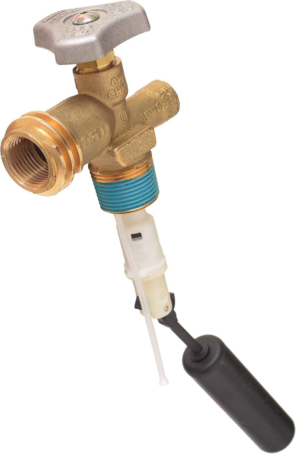 Flame King VOPD20 20 lb OPD Propane Valve – Type 1 Replacement Cylinder Valve with Overfill Protection Device