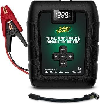Battery Tender 0303010WH Automotive Battery Charger – 12V Smart Maintainer – Automatic Float Mode Charging System