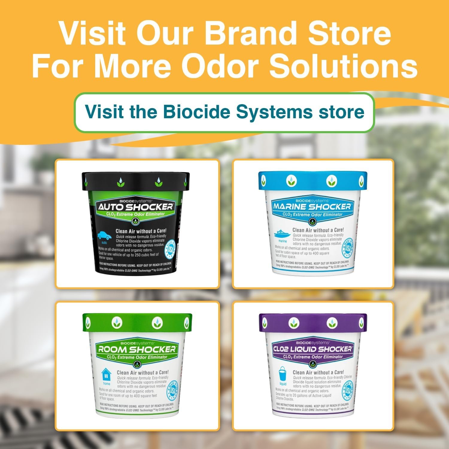 Biocide 3244 RV Shocker Odor Eliminator – Mold and Mildew Fogger for RV and Camper Interiors - Image 6