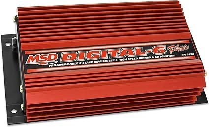 MSD 6520 Digital 6 Plus Ignition Control Box – Programmable 4, 6 & 8 Cylinder Ignition with Rev Limiter
