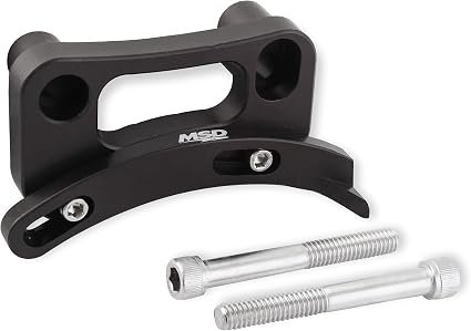 MSD 89889 Billet Timing Pointer – Small Block Chevrolet Adjustable Aluminum Ignition Timing Reference