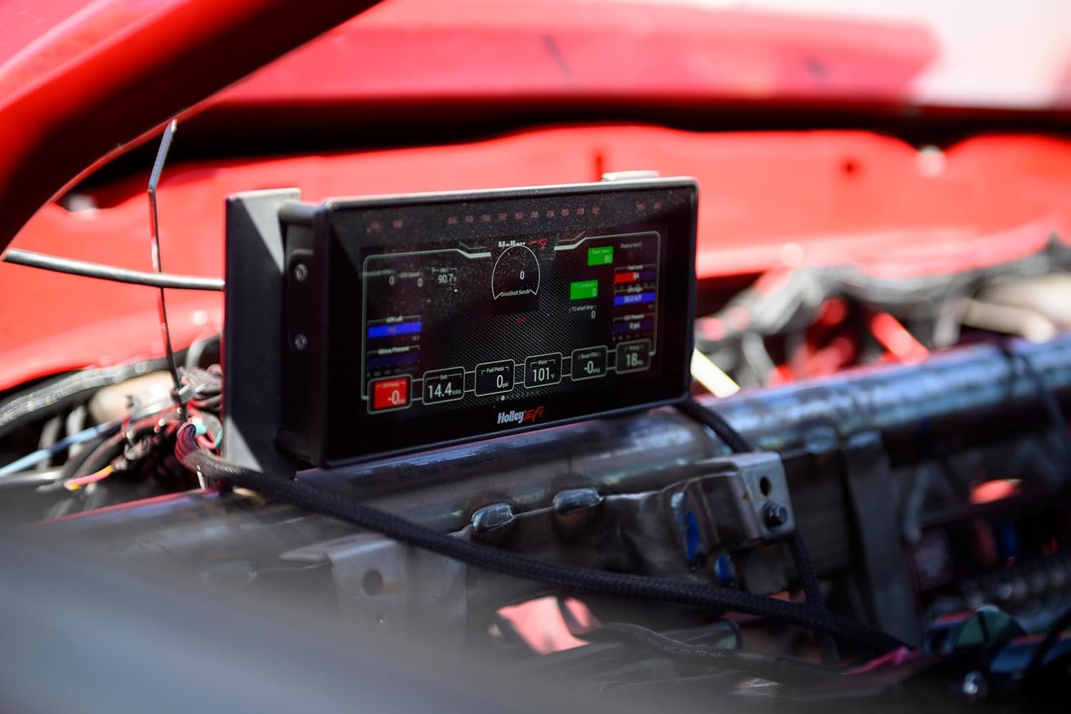 Holley EFI Pro Dash 6.86 Digital Display – 6.86in Touchscreen – Vehicle Data Monitoring and ECU Integration - Image 3