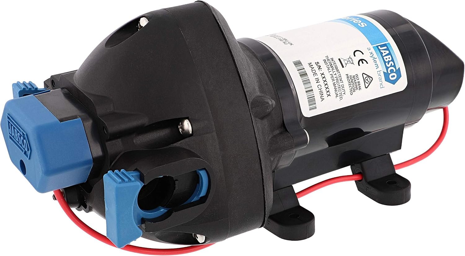 Jabsco 13952-5123 Par-Max 3 Freshwater Pressure Pump – 12V DC 3 GPM 25 PSI – Self-Priming Three-Chamber Design - Image 3