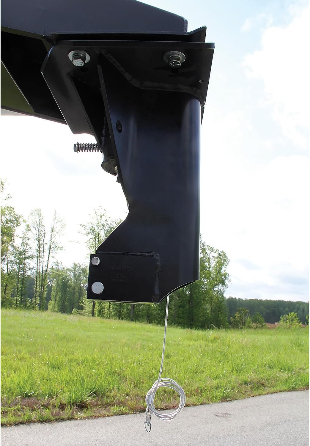 Camco 48500 Gooseneck Adapter – 12in Fifth-Wheel to Gooseneck Hitch Trailer Adapter - Image 6