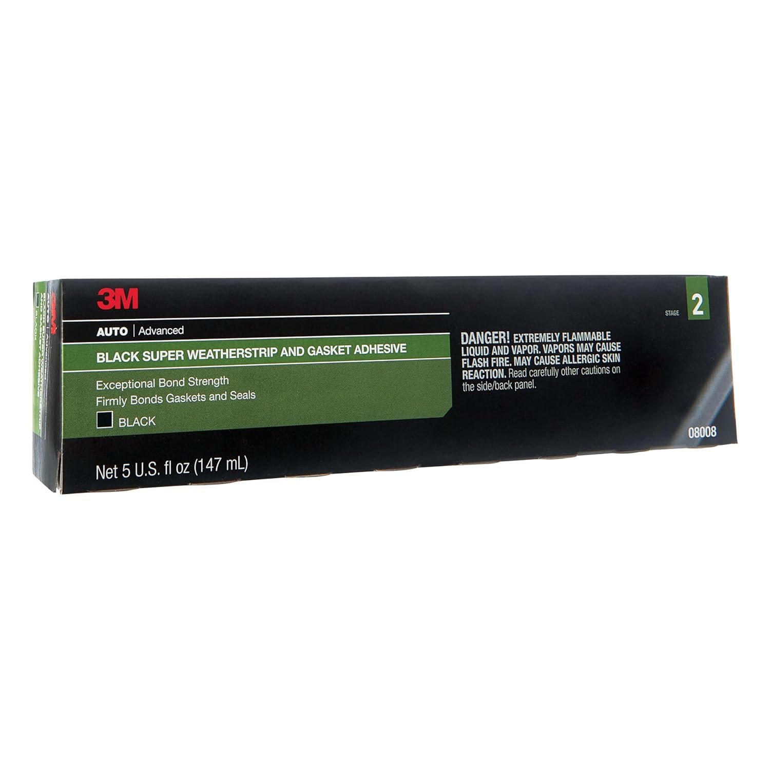 3M 8008 Super Weatherstrip Adhesive Yellow – 5 fl oz Flexible Bond for Rubber Seals, Gaskets & Weatherstripping - Image 7