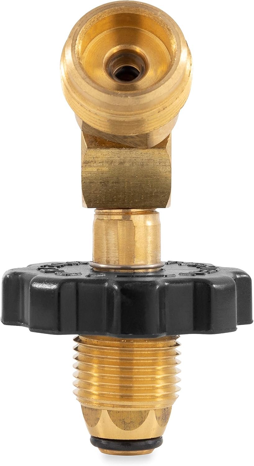 Camco 59893 Propane Y Adapter – POL Male Inlet with Dual 1in-20 Male Appliance Connections - Image 3