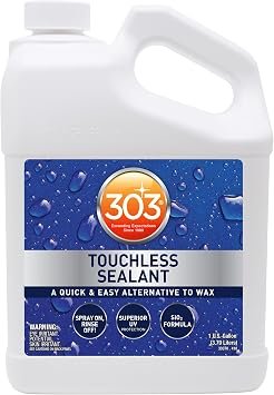 303 Products 30399 Marine Touchless Sealant – 1 Gallon Spray-On Boat Surface Protection Formula