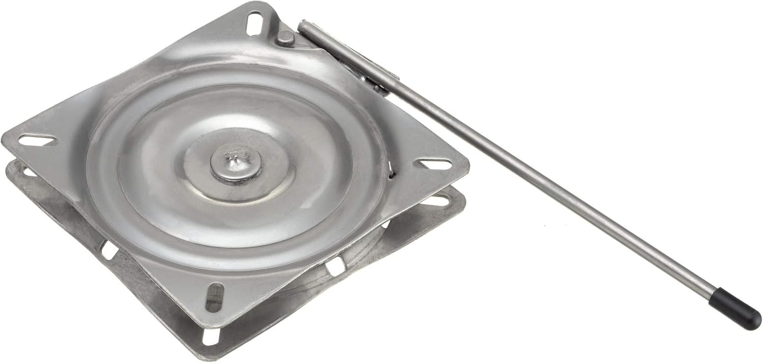 Garelick 75120 Locking Stainless Steel Seat Swivel – 360 Degree Marine Seat Base with Locking Rotation and Standard Mount Pattern - Image 5