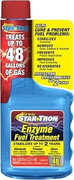 Star brite 14308 Star Tron Enzyme Fuel Treatment – 8 oz Gasoline Additive for Ethanol Fuel Problems and Cleaner Operation