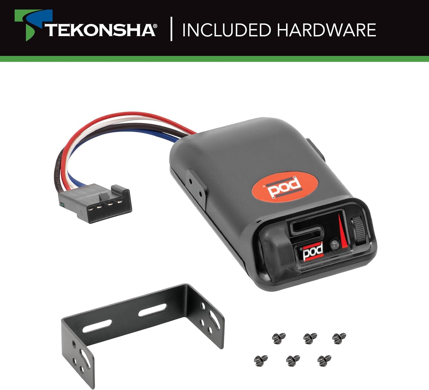 Pro Series 80500 POD Trailer Brake Controller – Proportional Electronic Brake Control with Compact Dashboard Mount - Image 7