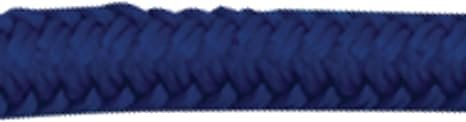 Sea-Dog 2110015NV1 Double-Braided Nylon Dock Line – 3/8in x 15ft Navy Mooring Rope with Pre-Spliced Eye
