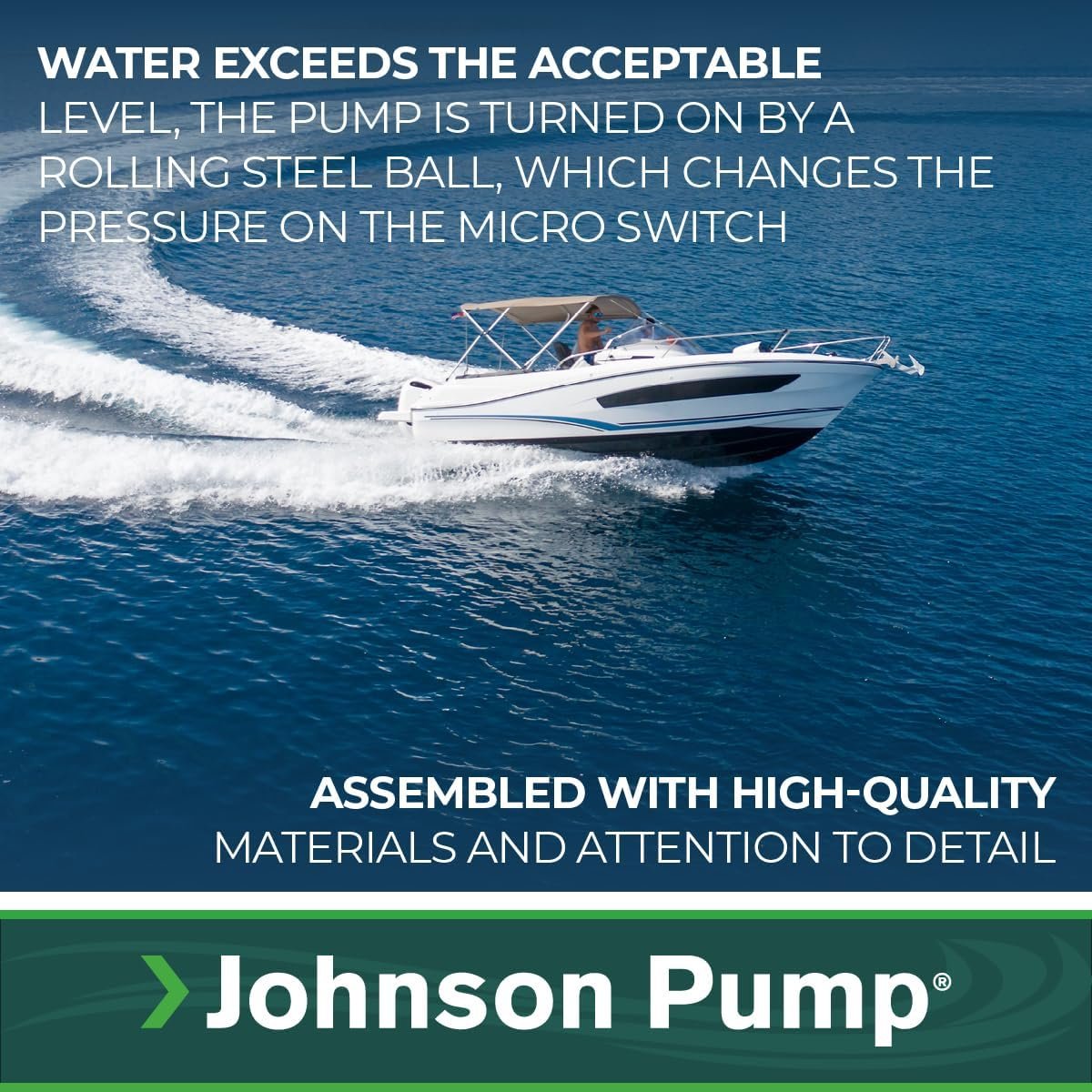 Johnson Pump 26014 Mechanical Float Switch – 15 Amp Automatic Bilge Pump Control Switch - Image 6