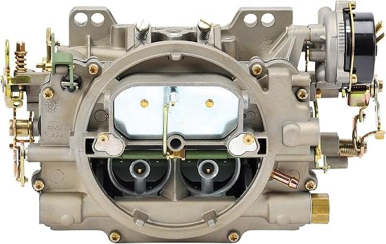 Edelbrock 1409 Marine 600 CFM Carburetor – Electric Choke Aluminum 4-Barrel with Zinc-Dichromate Marine Finish