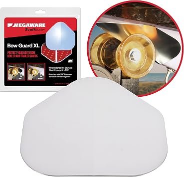 Megaware KeelGuard ScuffBuster XL Solid Bow Guard – 12in Marine Hull Protection Pad with UV-Stabilized Construction - Image 7