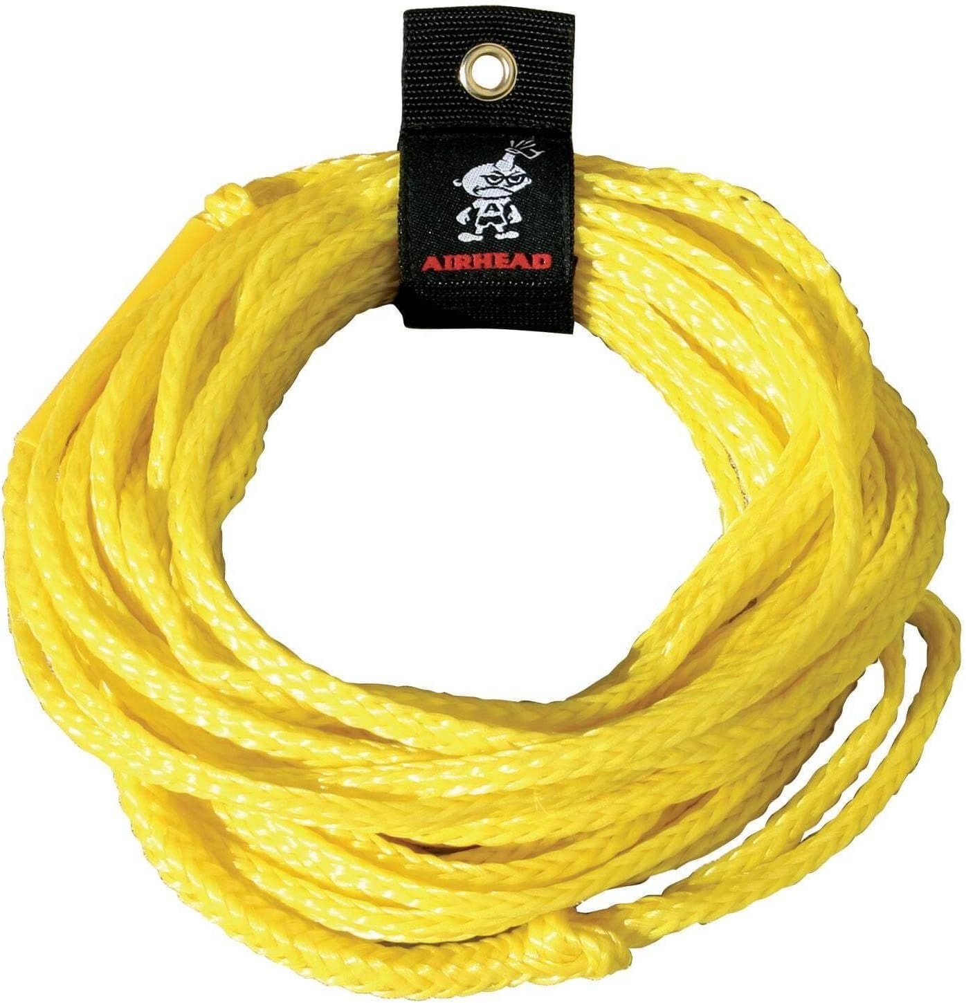 Airhead AHTR50 Tube Tow Rope – 50ft 1 Rider Watersports Rope with 1500lb Tensile Strength