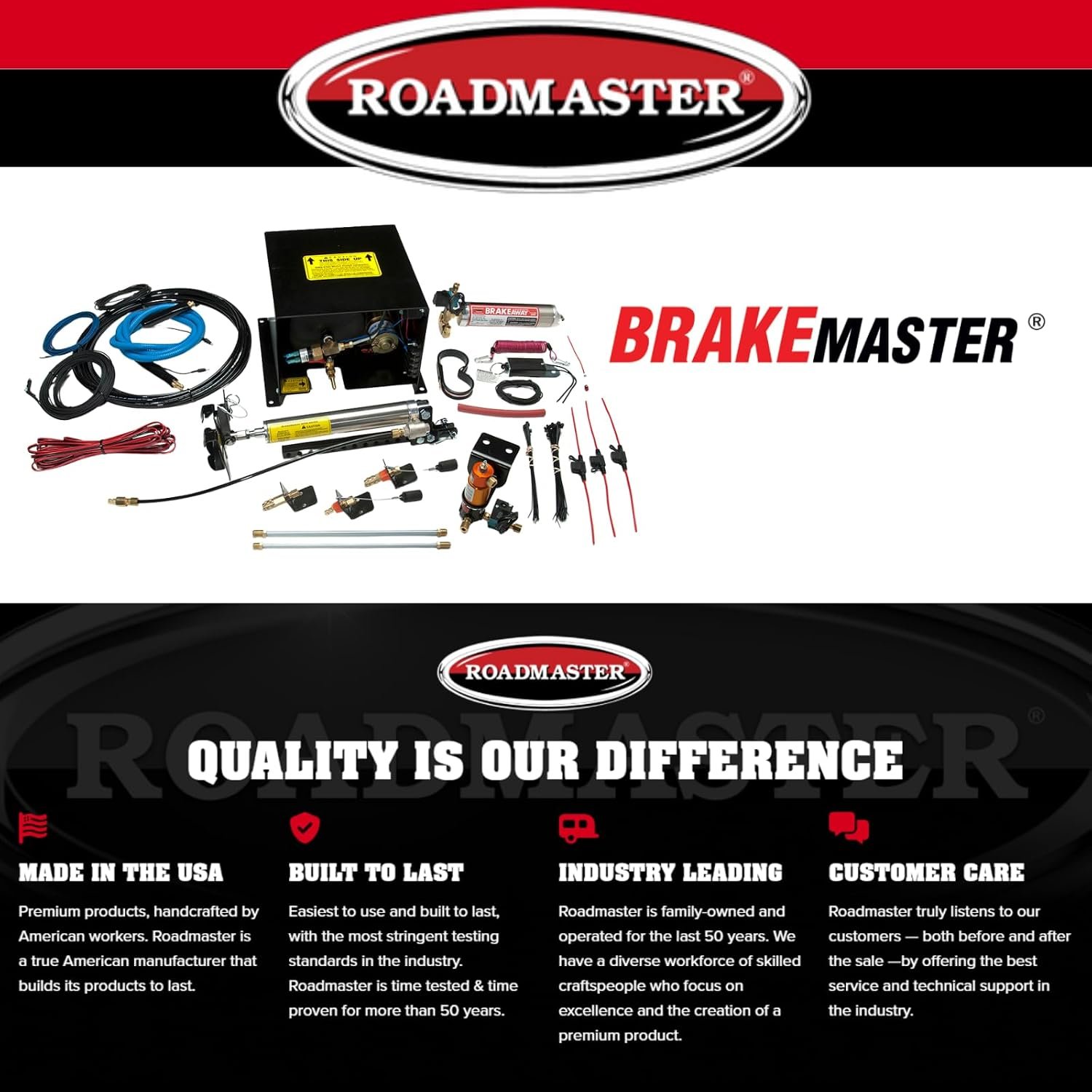 Roadmaster 9060 BrakeMaster Supplemental Braking System – Proportional RV Towed Vehicle Brake with Breakaway Protection - Image 7
