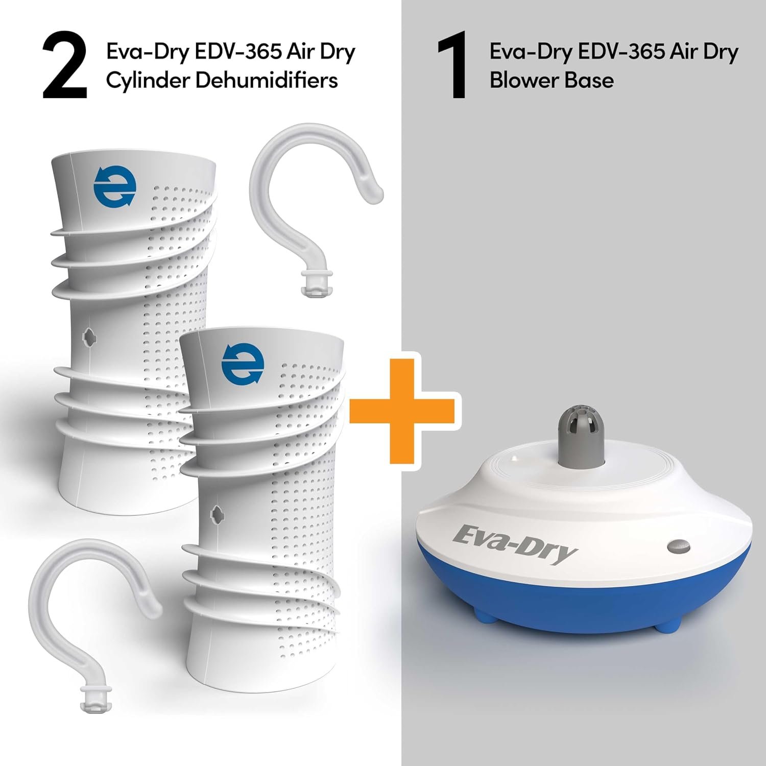 Eva-Dry EDV365 Air Dry System – Electric Dehumidifier for Up to 365 sq ft Spaces with Continuous Moisture Control - Image 4
