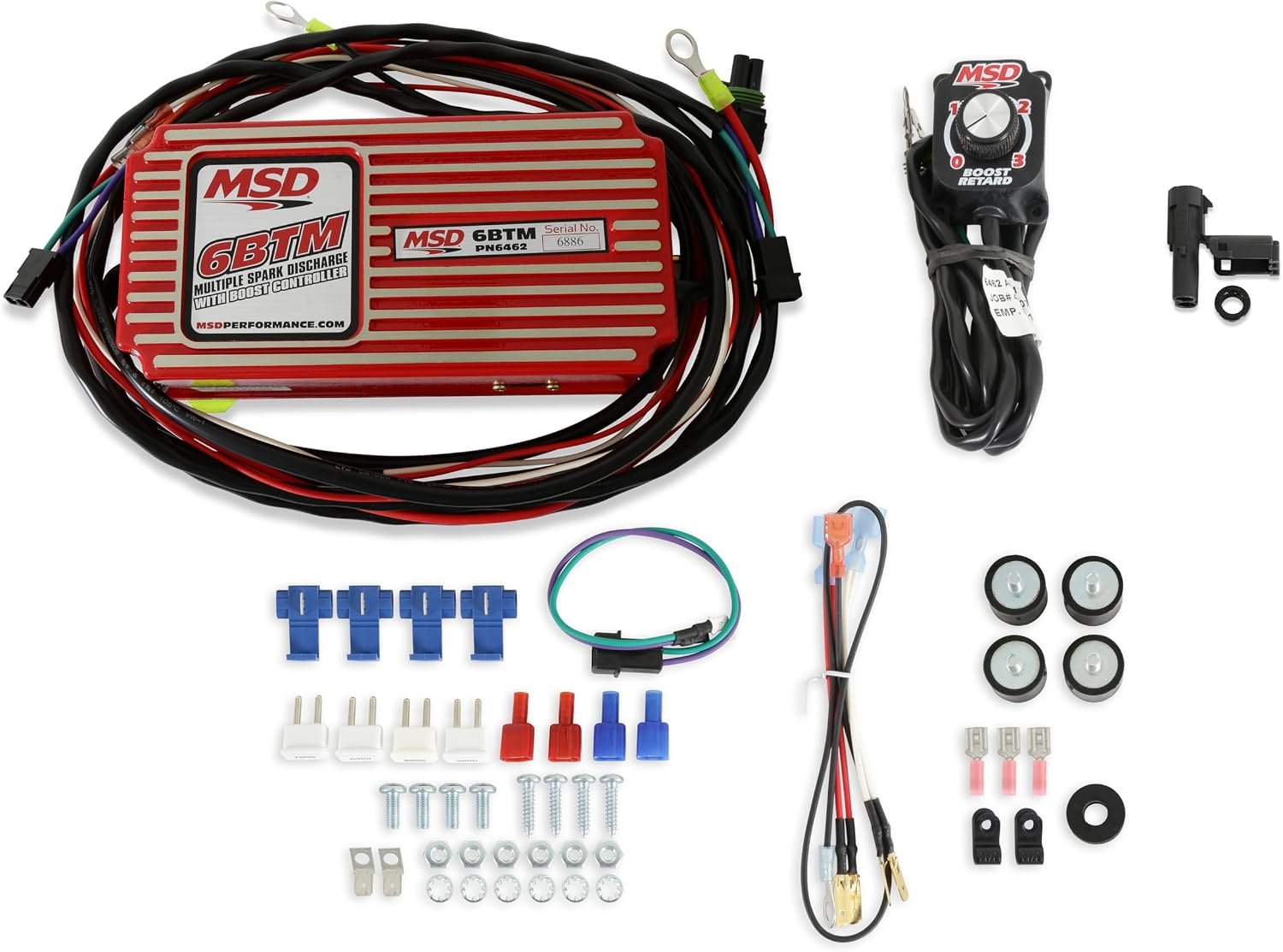 MSD 6462 6AL Ignition Control with Boost Timing Retard – Digital Multi-Spark Ignition for Turbocharged Engines - Image 2