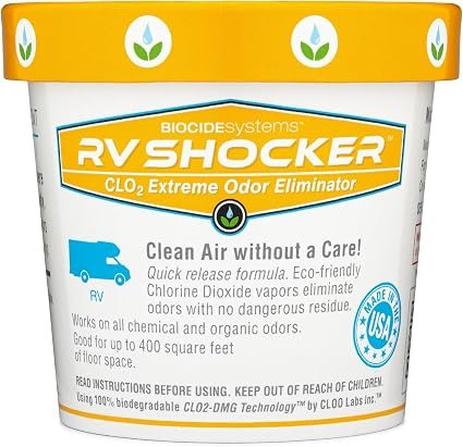 Biocide 3244 RV Shocker Odor Eliminator – Mold and Mildew Fogger for RV and Camper Interiors