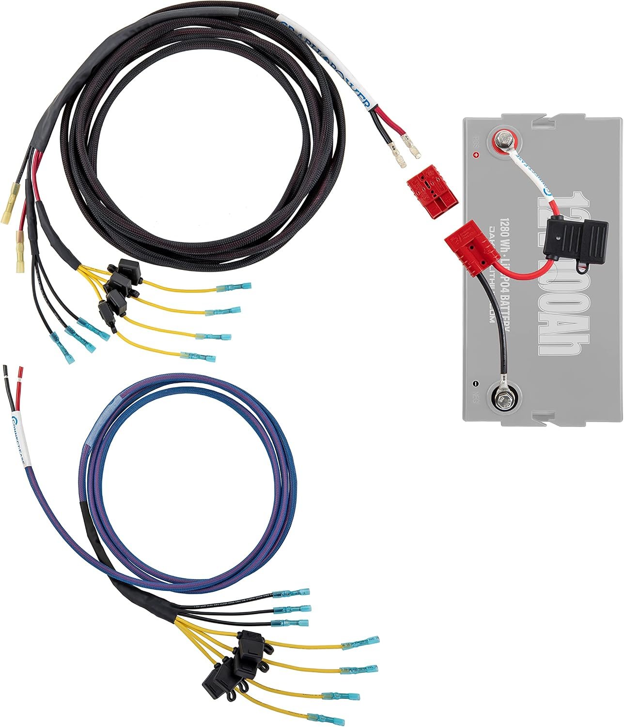 Connect-Ease VGRPRO1922 Graph Power Pro Harness – Marine Electronics Power System for 19 to 22 Foot Fishing Boats