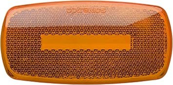 Optronics A32ABP Amber Replacement Lens – Polycarbonate Lens for MC32 Series Marker, Clearance and Reflector Lights