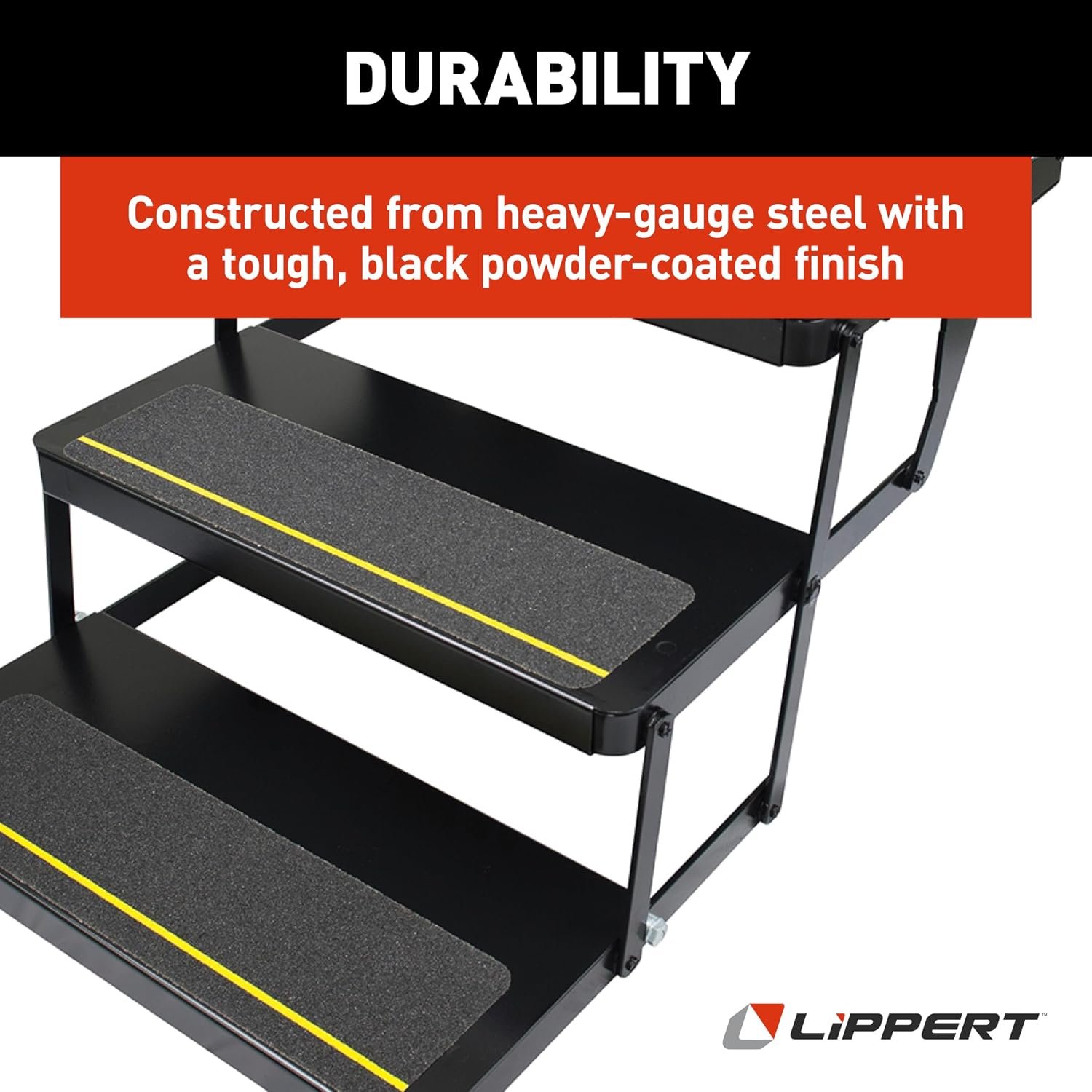 Lippert 369552 Kwikee 25 Series Electric RV Step – Automatic Entry Step Assembly for Motorhomes and RVs - Image 7