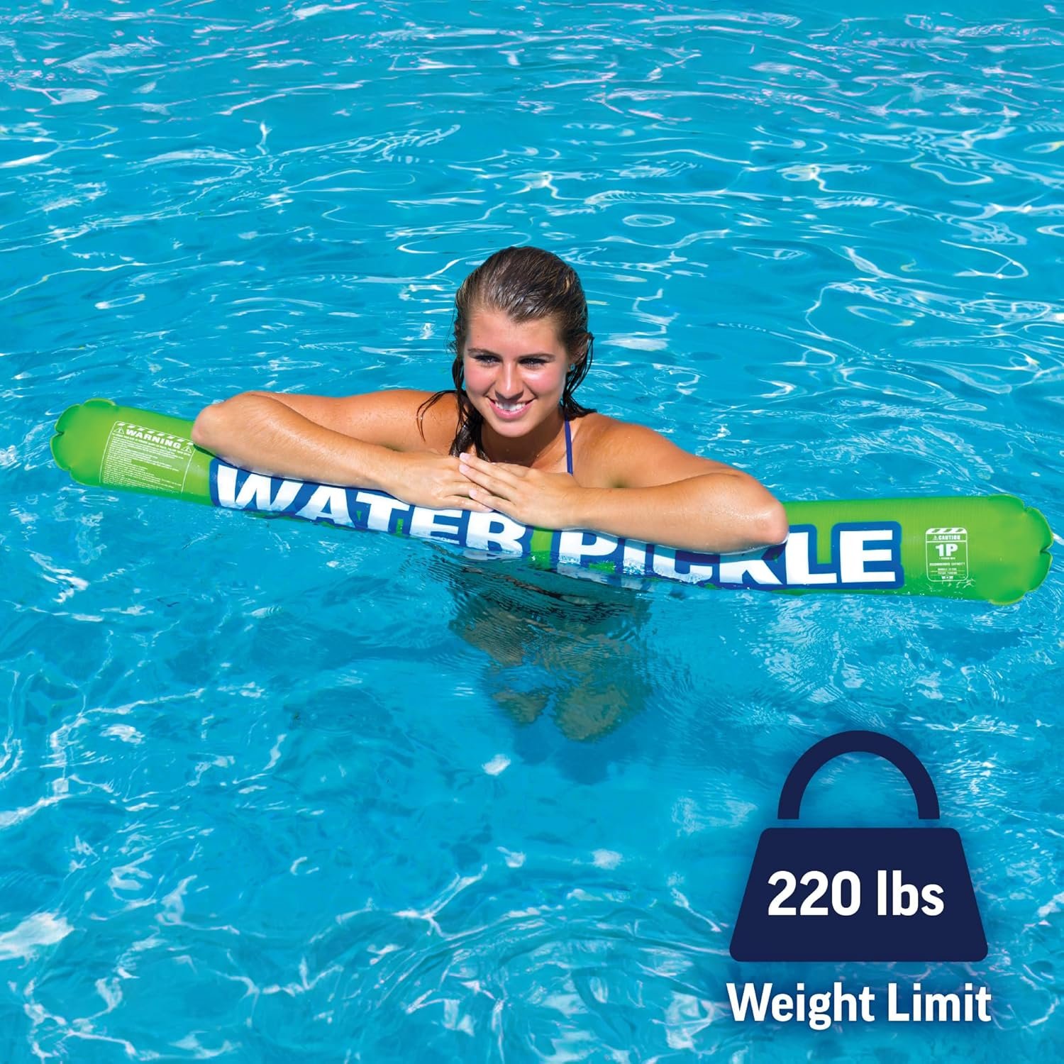 WOW Sports 182010 Water Pickle Toss Game – 10-Pack Floating Water Game Set – Pool and Lake Recreation - Image 2