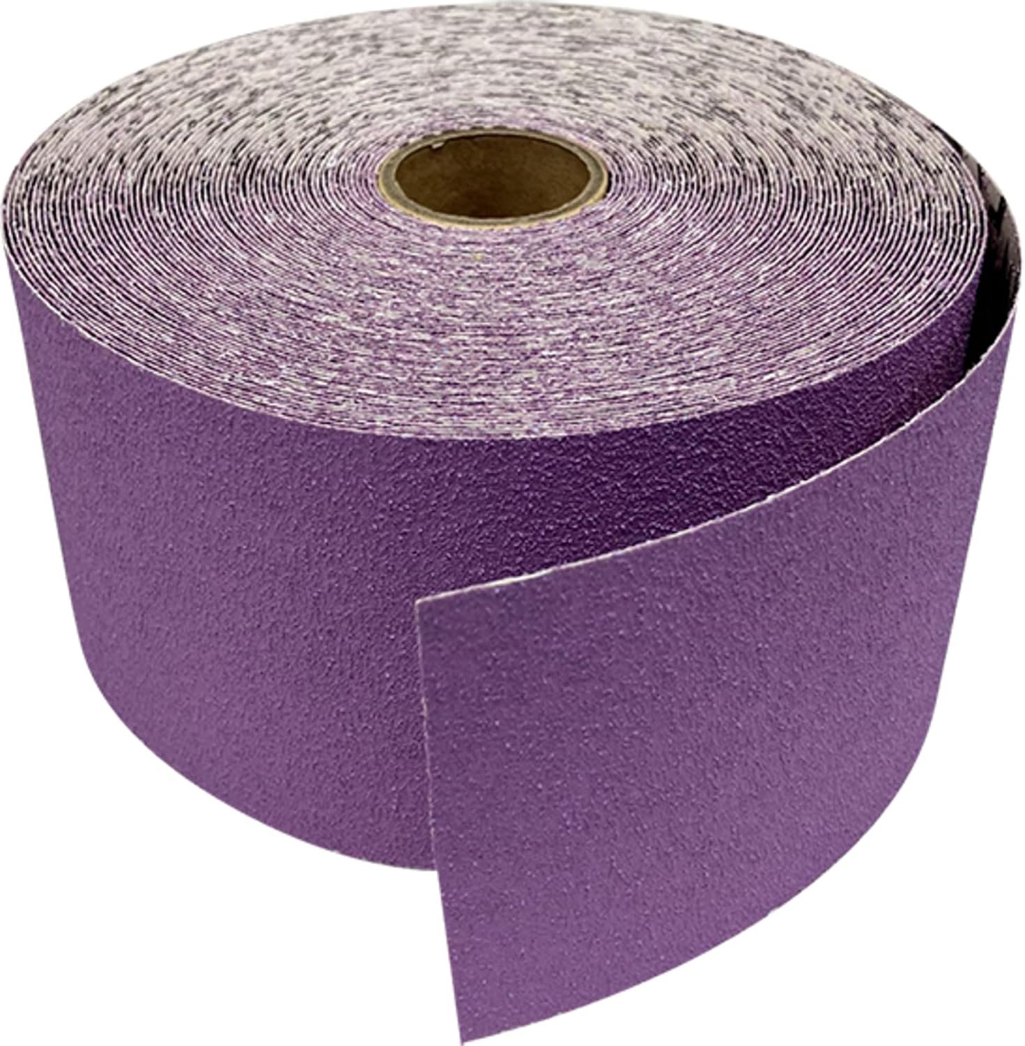 SEM Products SA22400 PSA Sandpaper Roll – 2.75in x 40yd 400 Grit Ceramic Abrasive with Pressure Sensitive Adhesive