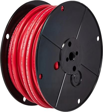 Ancor 114540 Tinned Copper Battery Cable – 2 AWG Marine Power Cable for Corrosion-Resistant Electrical Systems