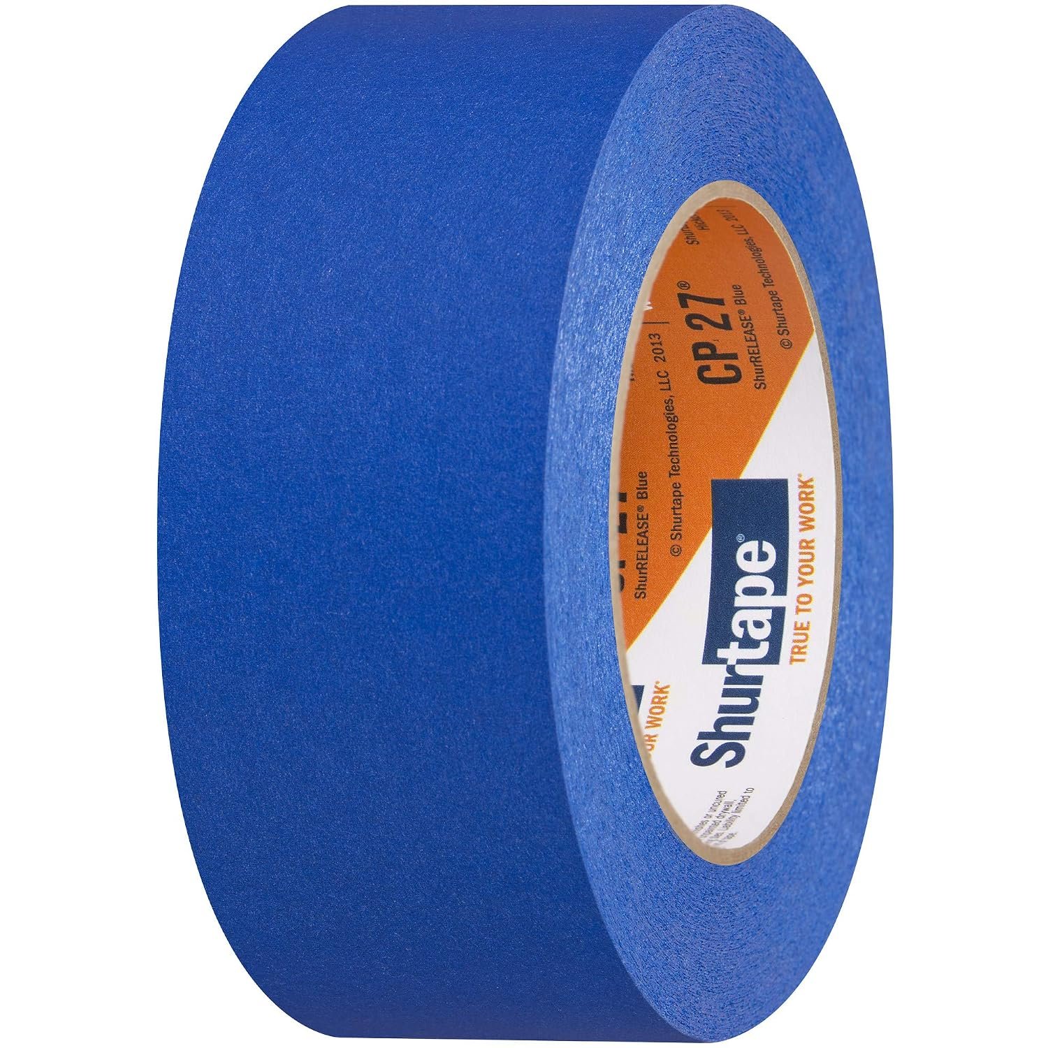 Shurtape CP 027 BLU 202880 Premium Blue Painter's Tape – 48mm x 55m UV-Resistant Multi-Surface Masking Tape, Case of 24 Rolls - Image 3