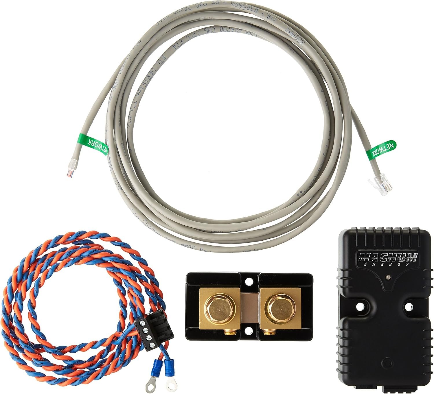 Magnum ME-BMK-R Battery Monitoring Kit – Amp-Hour Tracking System with Precision Shunt for Magnum Inverters