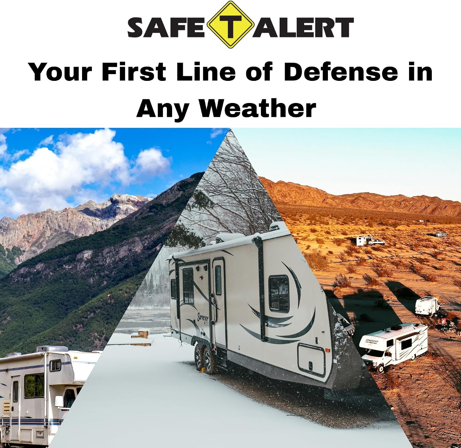 MTI 25742BL Flush Mount LP Alarm – Black Trim RV Propane Gas Detector, Hardwired 12-Volt Design - Image 6