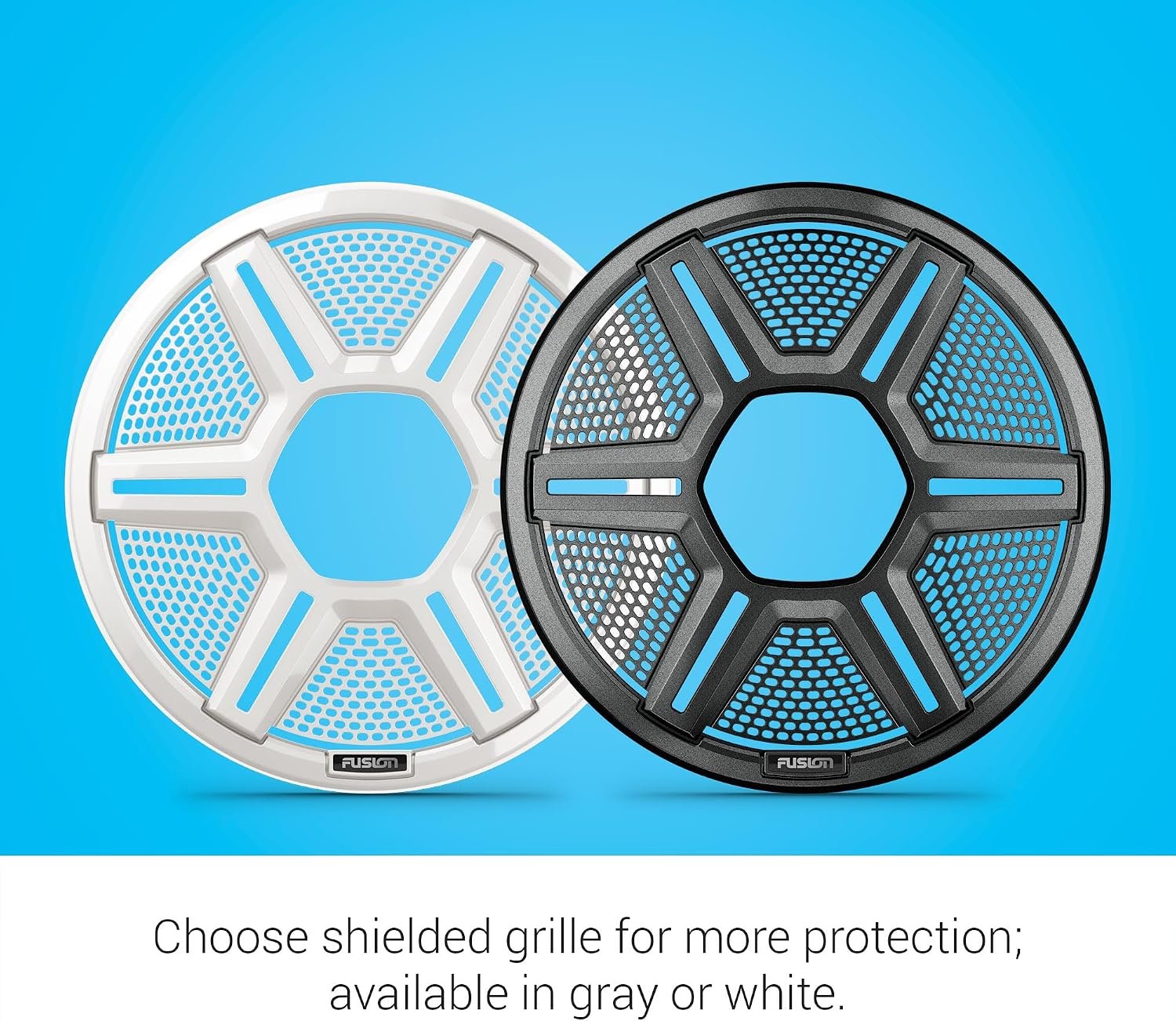 Fusion Apollo EL-F651SPG 6.5 in Marine Speaker – Sports White LED Marine Coaxial Speaker with CRGBW Lighting - Image 5