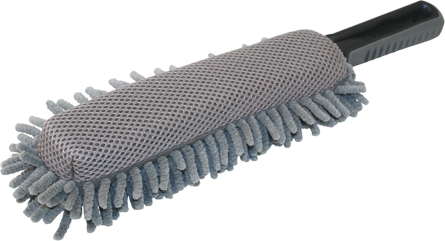 Carrand 97373AS Sof-Tools Bend & Wash Brush – Flexible Vehicle Cleaning Brush with Soft Bristles and Adjustable Head - Image 2
