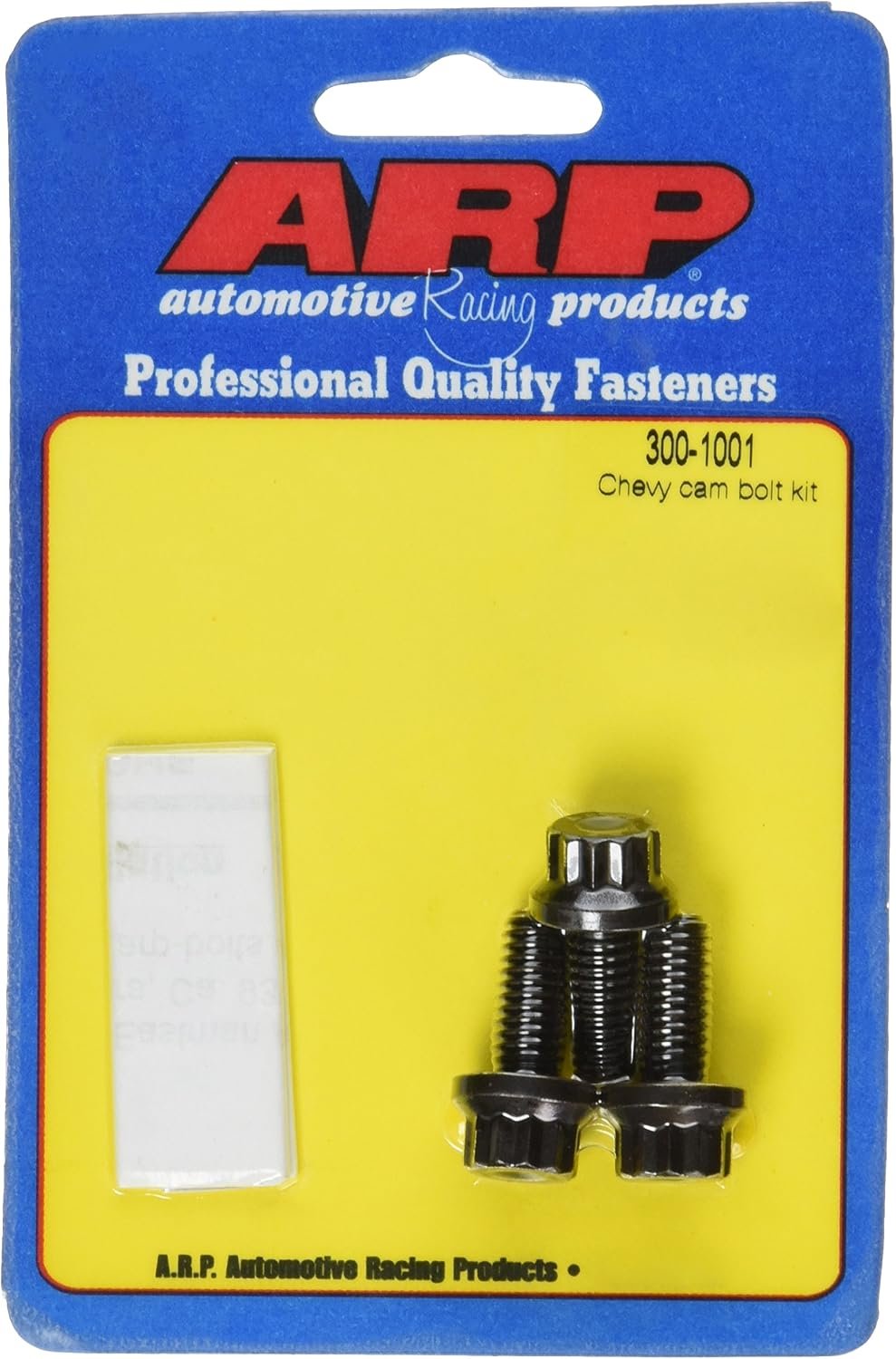ARP 300-1001 Chevy Cam Bolt Kit – Performance Camshaft Fasteners for Chevrolet Small Block and Engine Builds