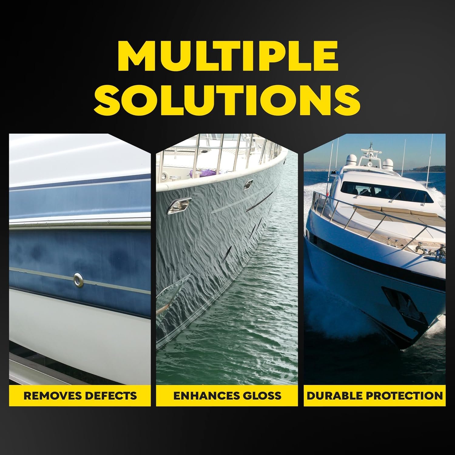 Meguiar's M4965 Marine/RV Fiberglass Restoration Kit – Complete Oxidation Removal, Polishing & Protection System - Image 4