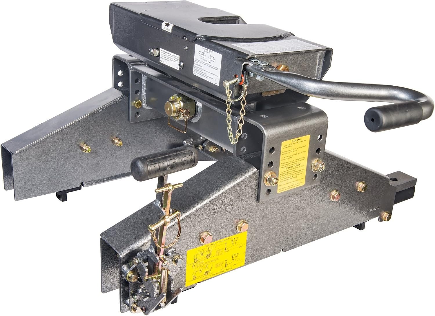 Husky Towing 31690KIT 26K Fifth Wheel Hitch with Glider Kit – 26000 lb GTW Capacity, Automatic Sliding System - Image 4