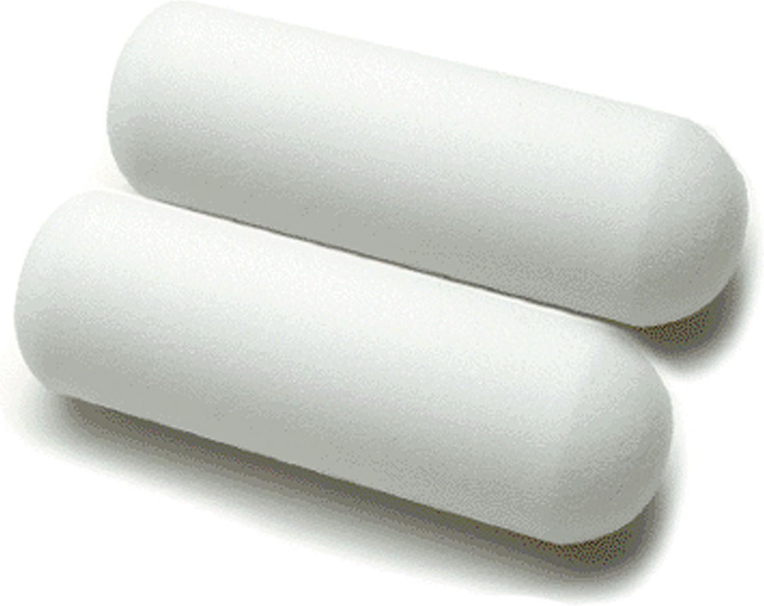 Redtree 36065 Mini Foam Paint Roller Refills Twin Pack – Smooth Finish Foam Covers for Trim and Cabinets