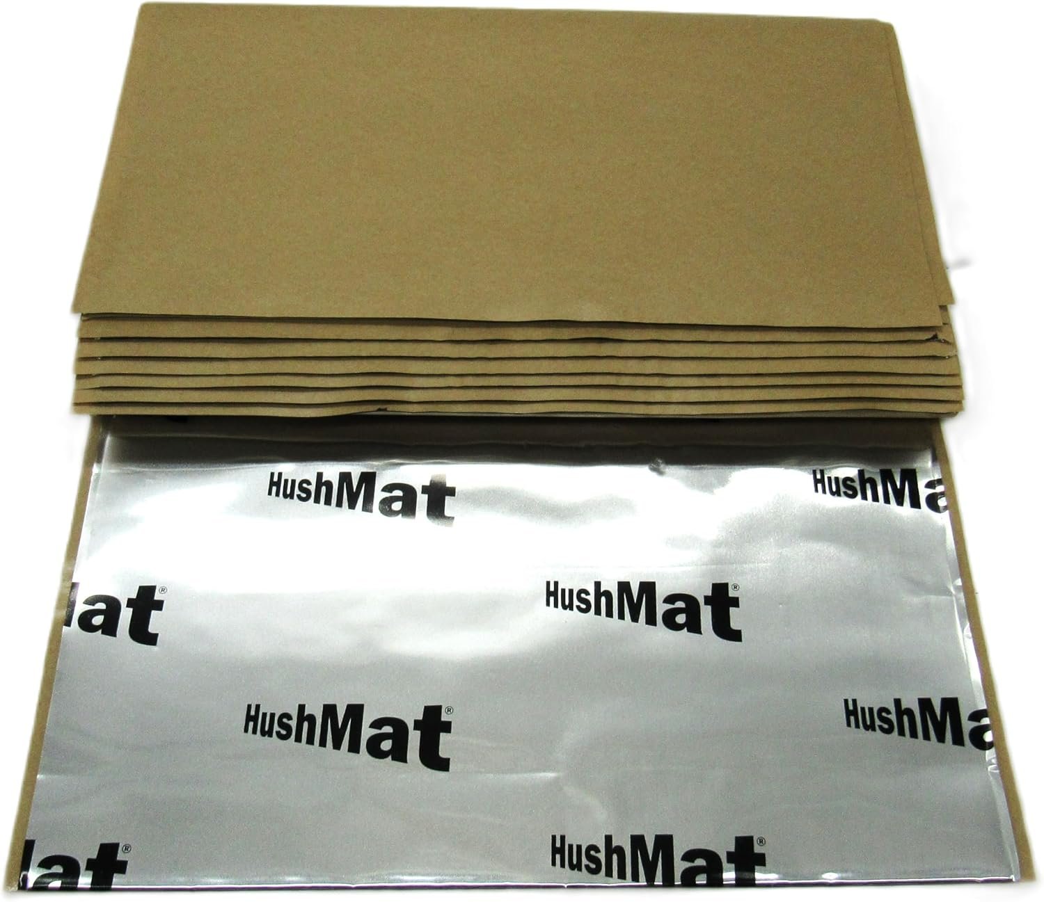 HushMat 10801 Super Sheet Bulk Kit Sound Deadening Insulation – 9 Sheets 18in x 32in, 36 Sq Ft Coverage, Silver Foil - Image 2