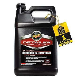 Meguiar’s D30001 DA Microfiber Correction Compound – 1 Gallon Compound for Dual Action Paint Correction Systems