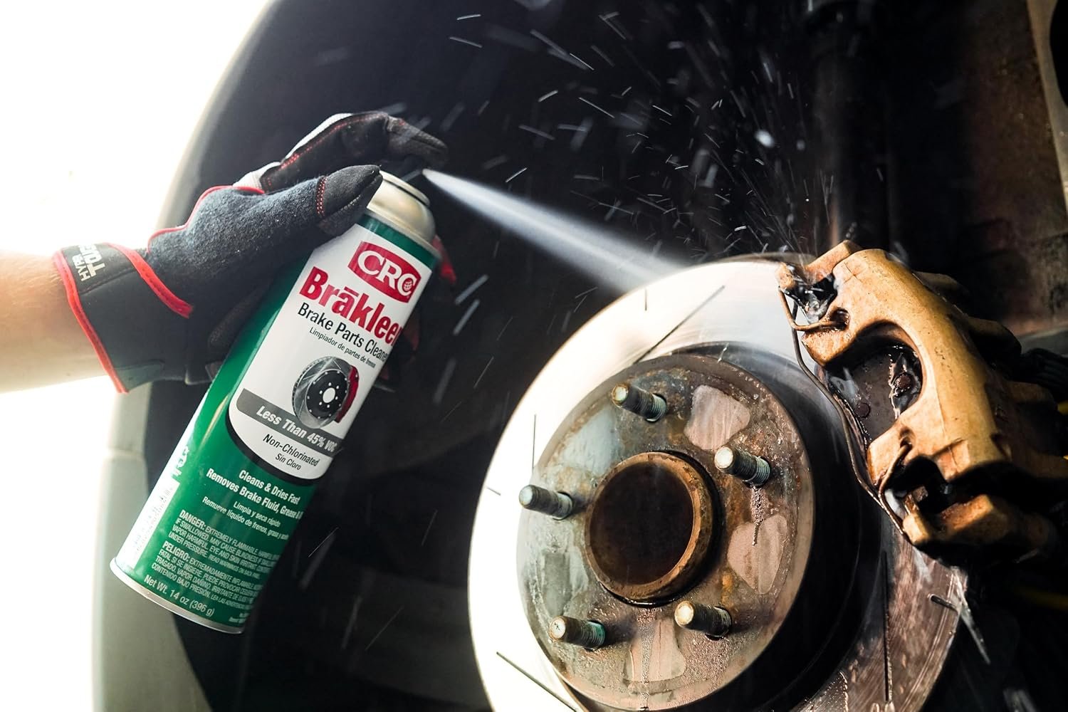 CRC Brakleen 5084 Low VOC Brake Cleaner – Professional Residue-Free Degreasing Formula for Brake Systems - Image 2