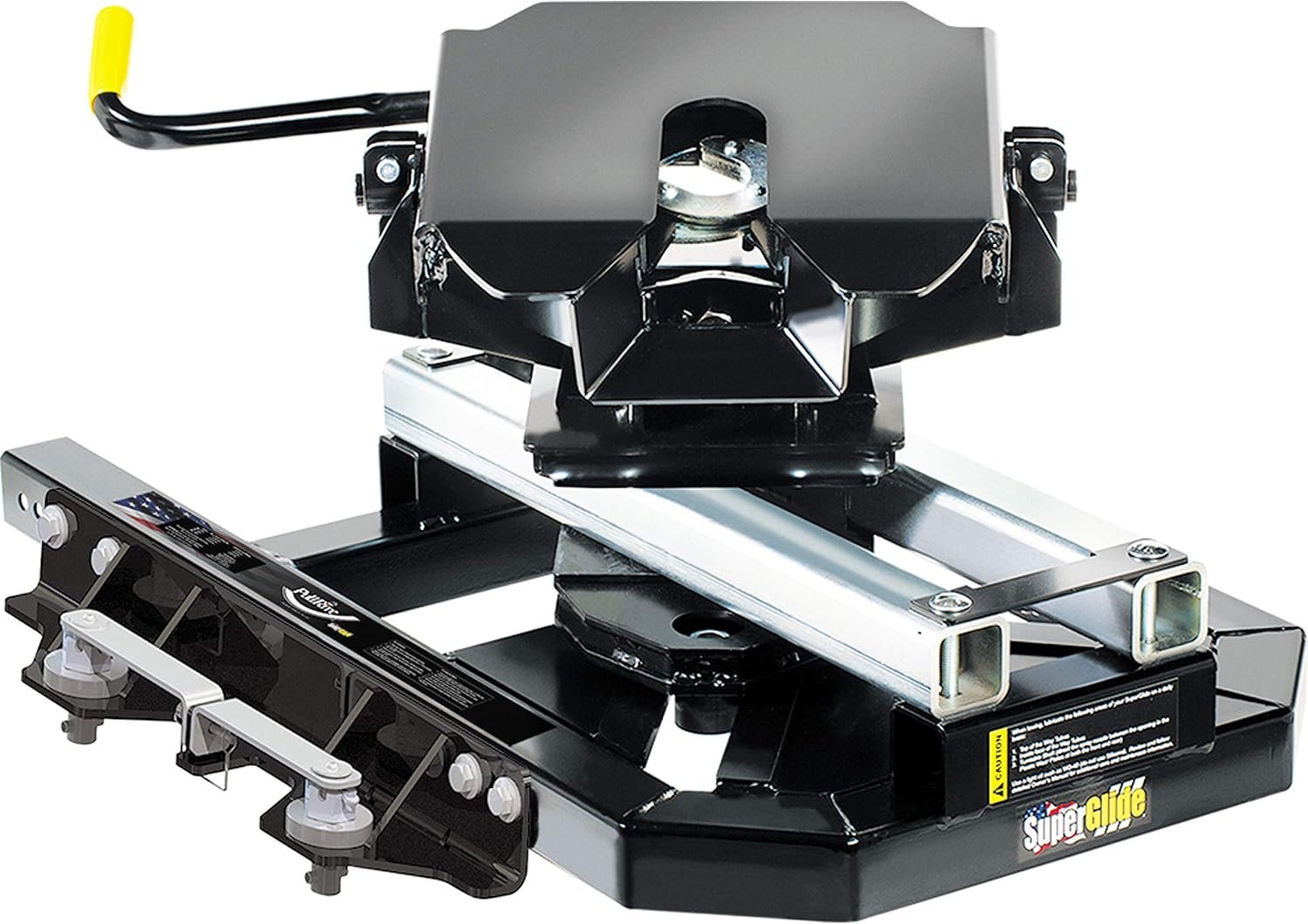 PullRite 2914 OE Puck Series SuperGlide Fifth Wheel Hitch – Compatible with Ford OEM Puck Systems