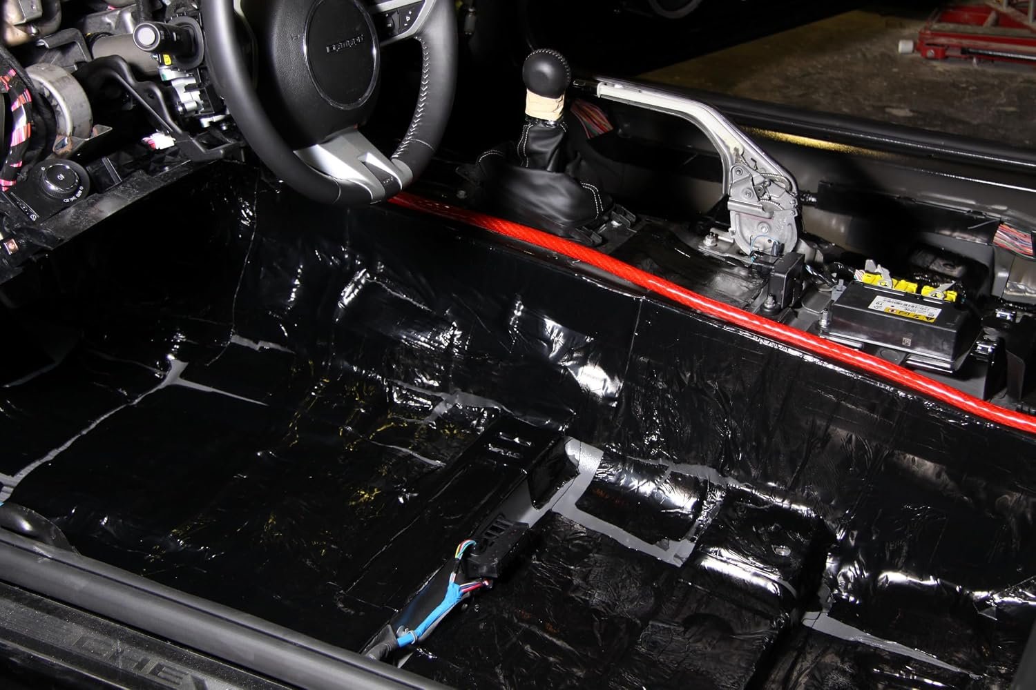 HushMat 10500 Bulk Sound Deadening and Thermal Insulation Kit – 58.1 sq ft Coverage, 30 Self-Adhesive Stealth Black Foil Sheets - Image 4