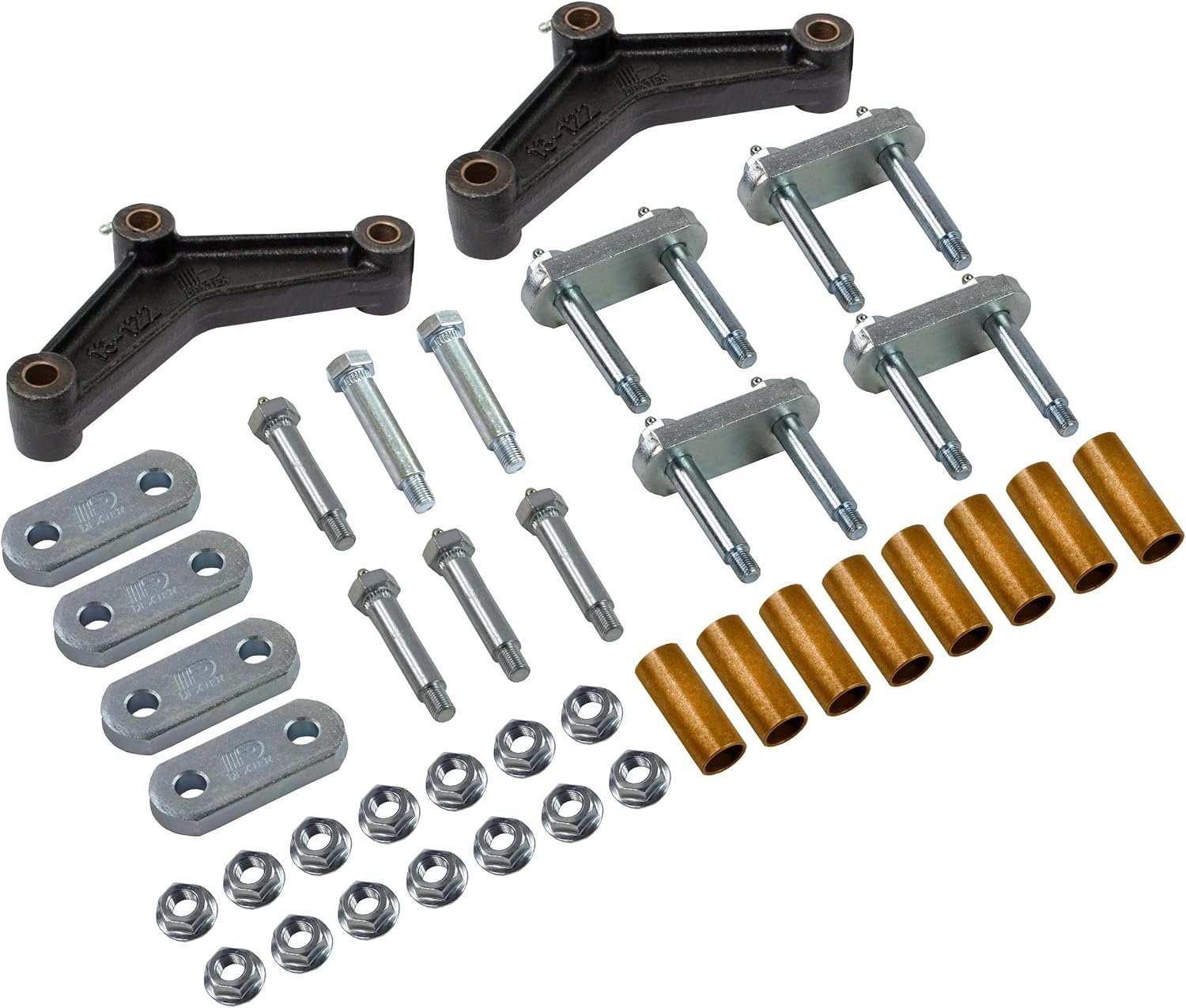 Dexter Axle K71-449-00 Heavy Duty Suspension Kit – Complete Tandem Axle Upgrade with Equalizers, Shackles, and Wet Bolts - Image 2