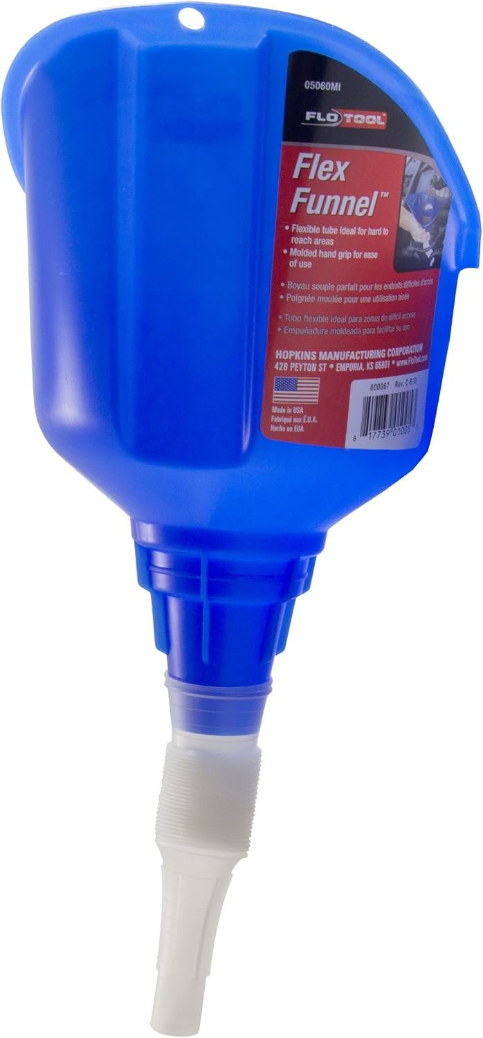 Hopkins 05060MIE Flex Funnel – Flexible HDPE Pouring Funnel with Bendable Spout, 12in Length and 6.5in Width - Image 3