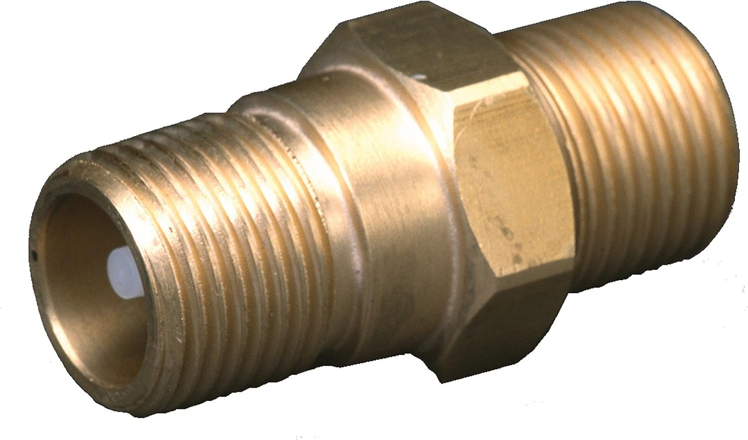 Aqua Pro 20818 Lead-Free Backflow Preventer – 1/2in Male x Male Brass Valve for RV and Garden Hose Systems