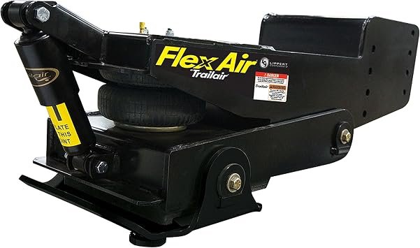 Lippert 328492 Flex Air M15 Pin Box – 18,000 lb Air Ride 5th Wheel Hitch with Shock Absorber and Trailair Technology