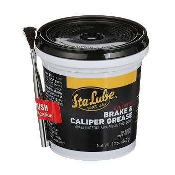 CRC Sta-Lube SL3303 Synthetic Brake & Caliper Grease – High-Temperature Lubricant for Disc Brake Components and Hardware