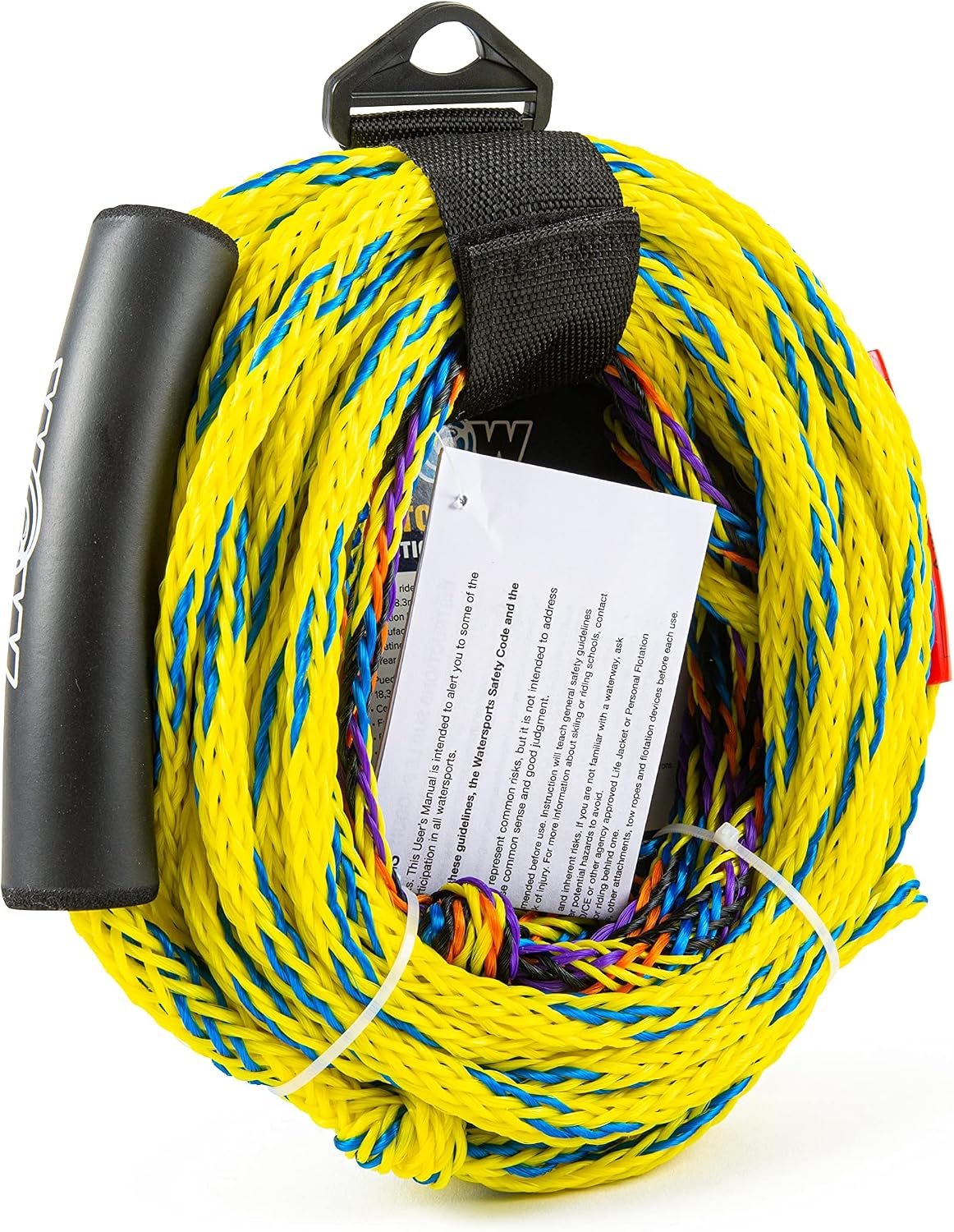 WOW Sports 22-WRP-4609 2K Tow Rope – 2-Section 10ft & 50ft Design – 2 Person Towable Rope Rated 2375 lb - Image 4